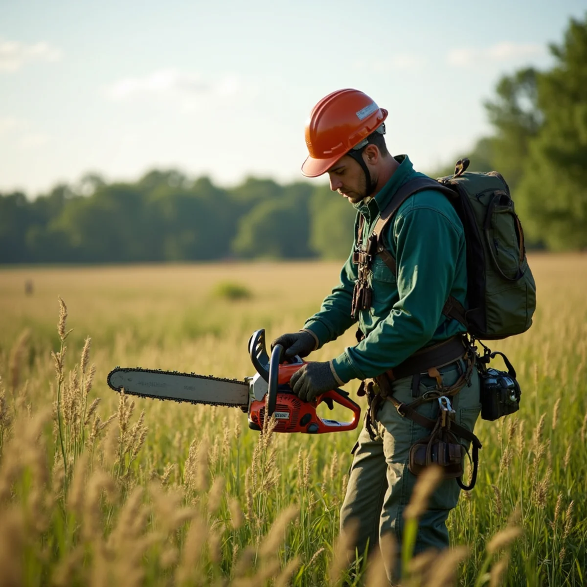 Reclaimed native prairie pasture thriving after cedar tree eradication
